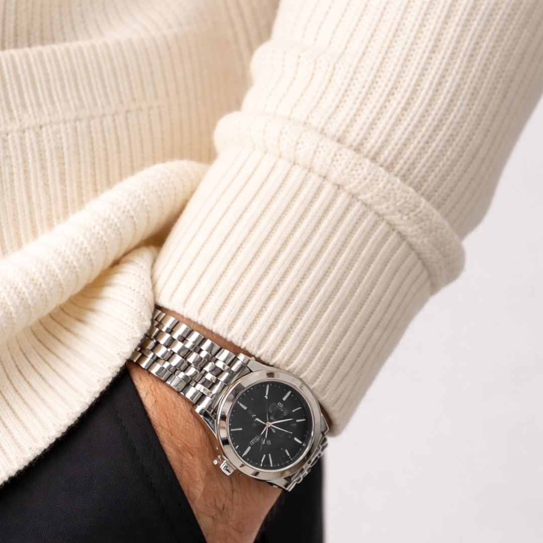 Thomas | Men's Hooded Knit Cardigan
