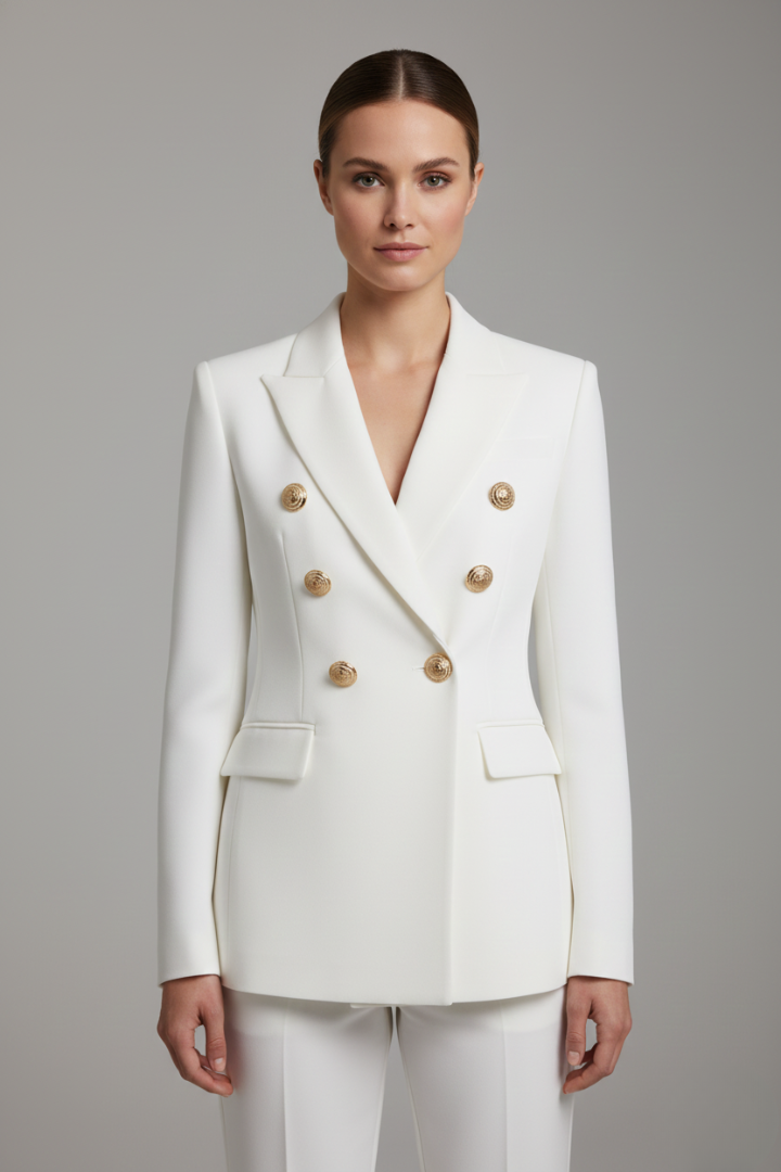 Rebecca | Double-Breasted Tailored Blazer