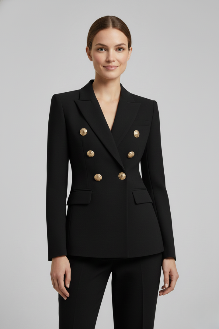 Rebecca | Double-Breasted Tailored Blazer
