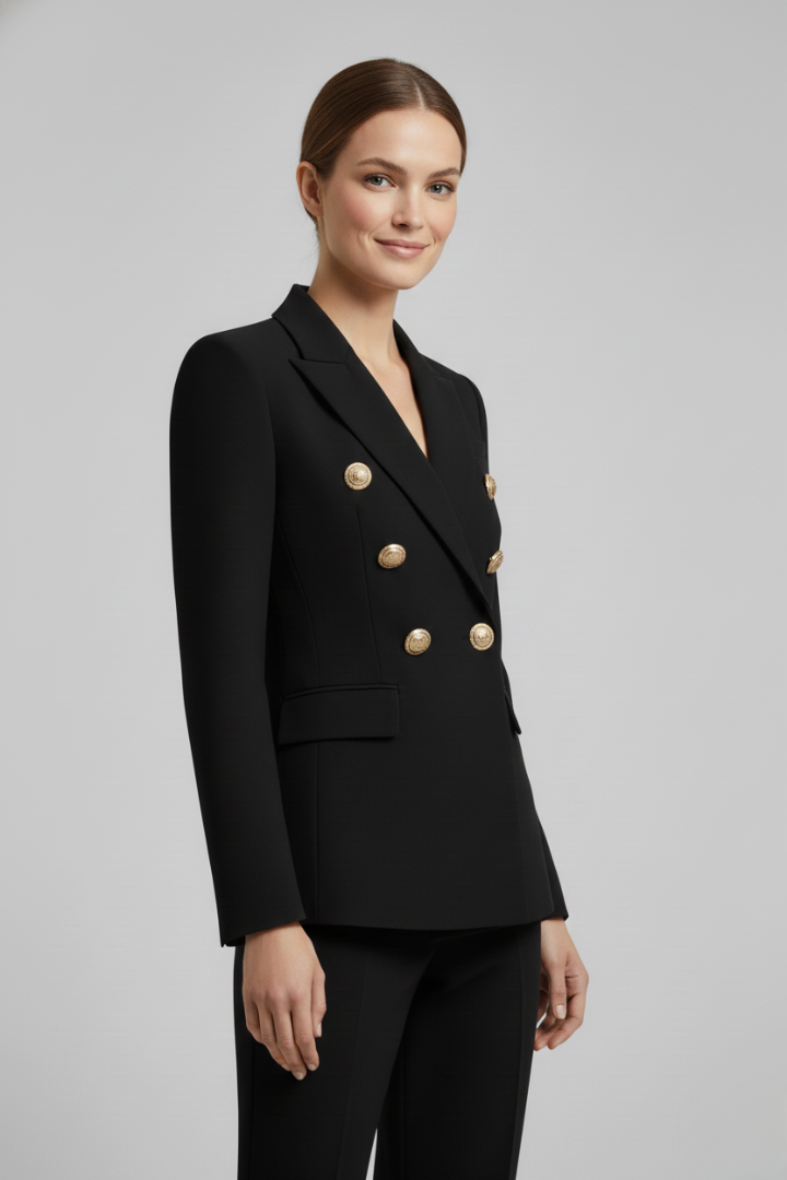 Rebecca | Double-Breasted Tailored Blazer