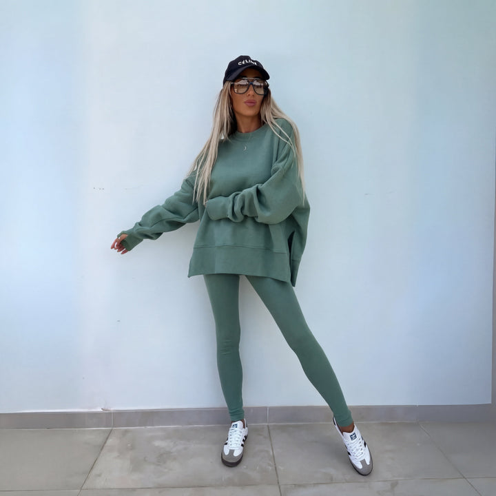 Nerina | Relaxed Sweatshirt & Trouser Set