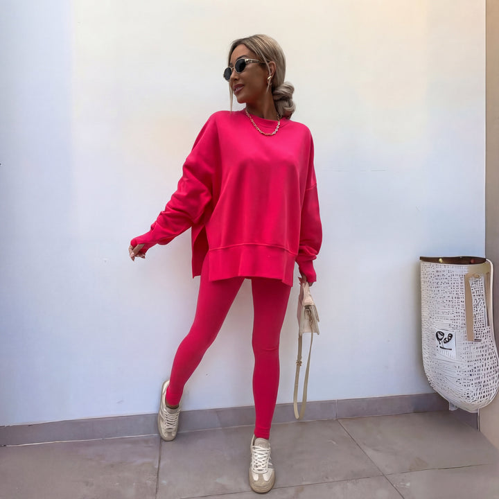 Nerina | Relaxed Sweatshirt & Trouser Set