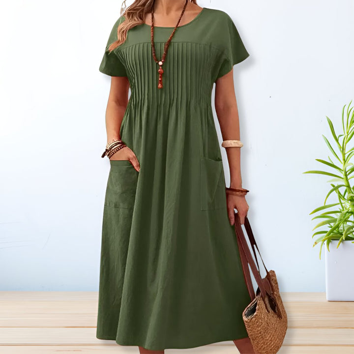 Evelyn | Relaxed Midi Day Dress