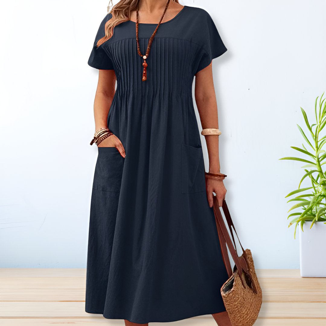 Evelyn | Relaxed Midi Day Dress