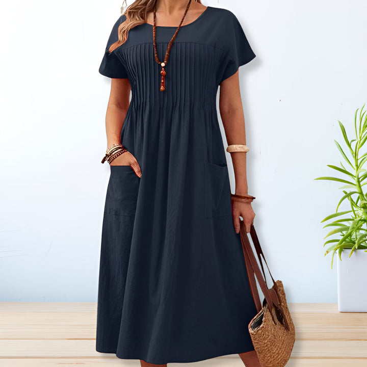 Evelyn | Relaxed Midi Day Dress