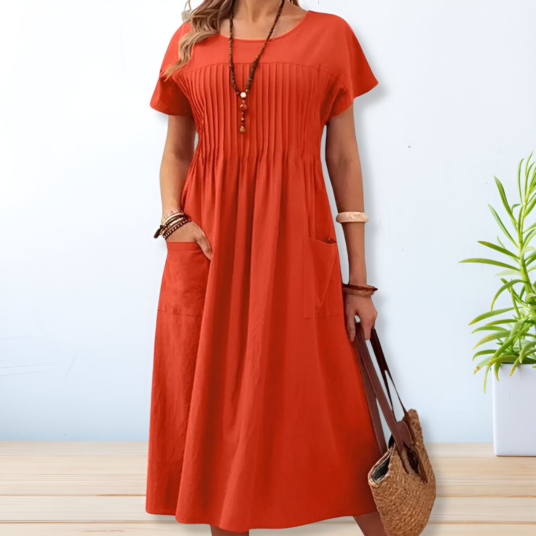 Evelyn | Relaxed Midi Day Dress