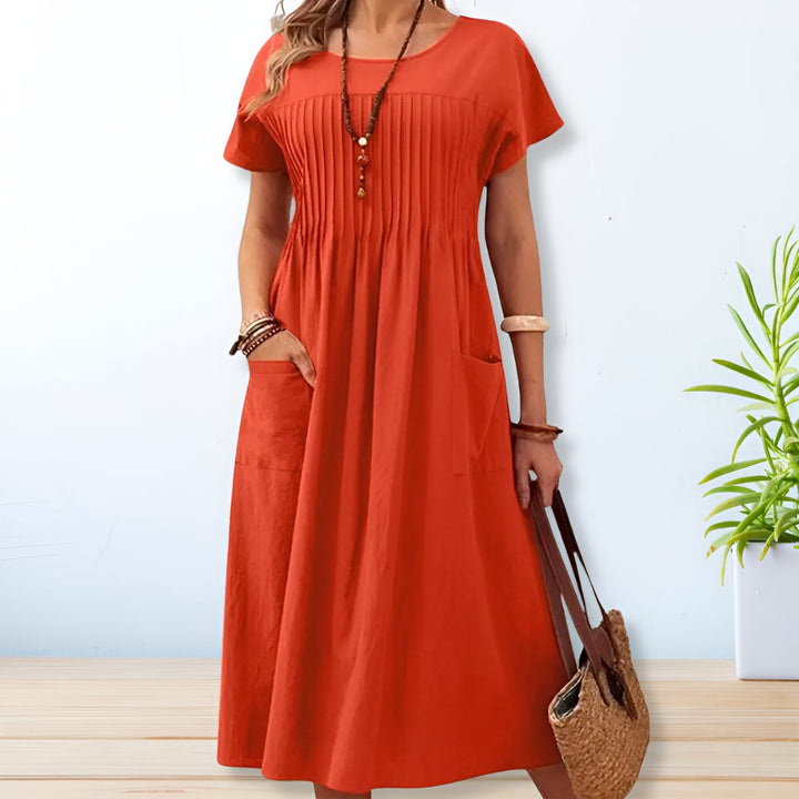 Evelyn | Relaxed Midi Day Dress
