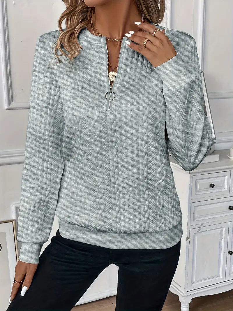 Marlowe | Hooded Zip Sweater