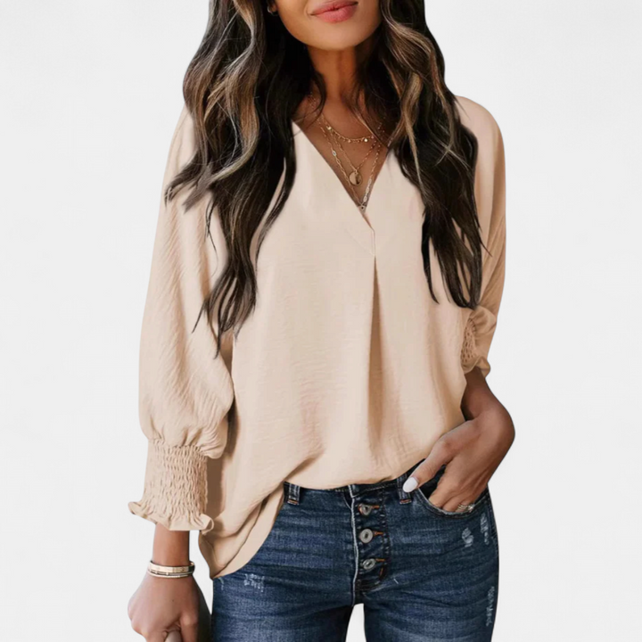 Joanna | V-Neck Business Casual Top