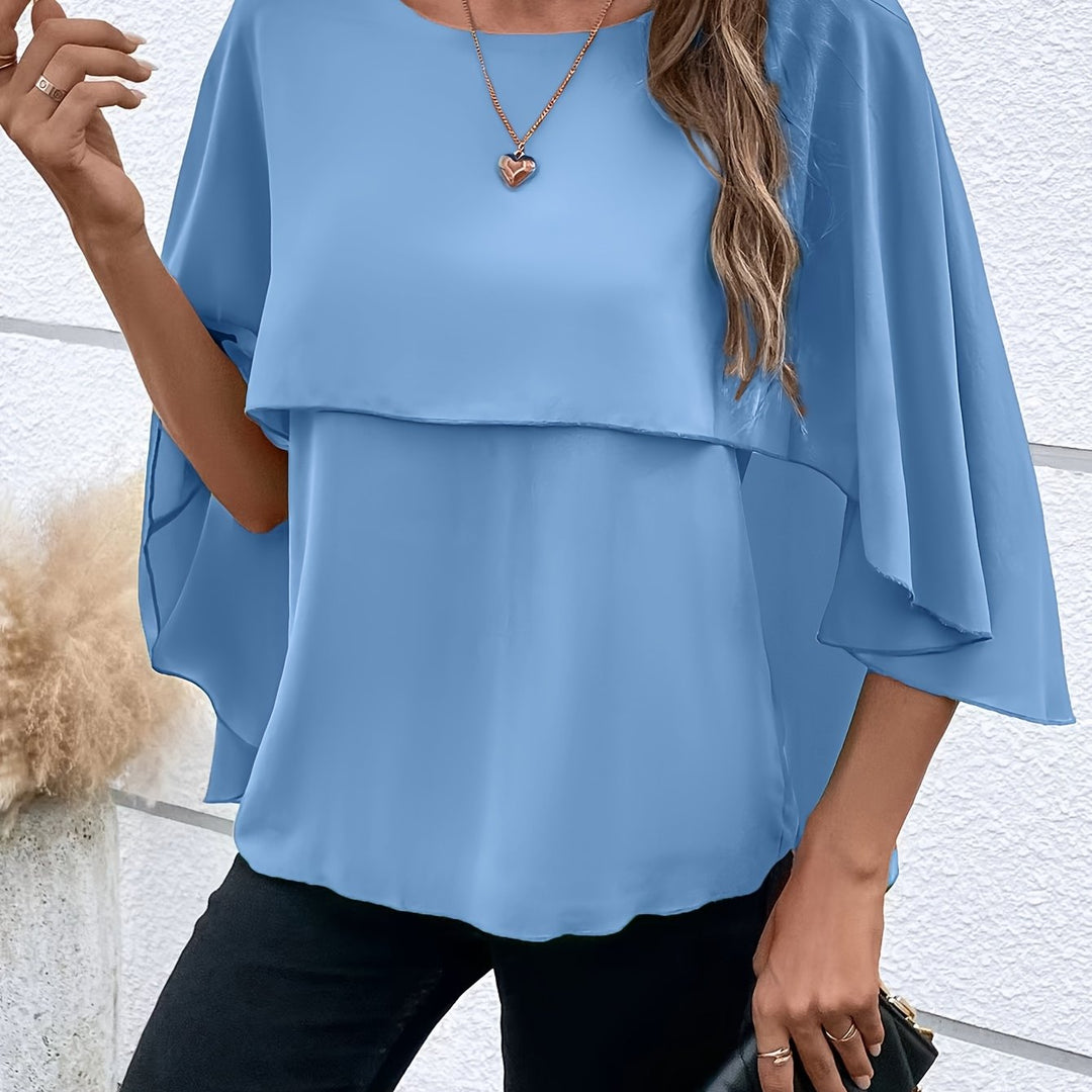 Selina | Asymmetrical Overlay Top