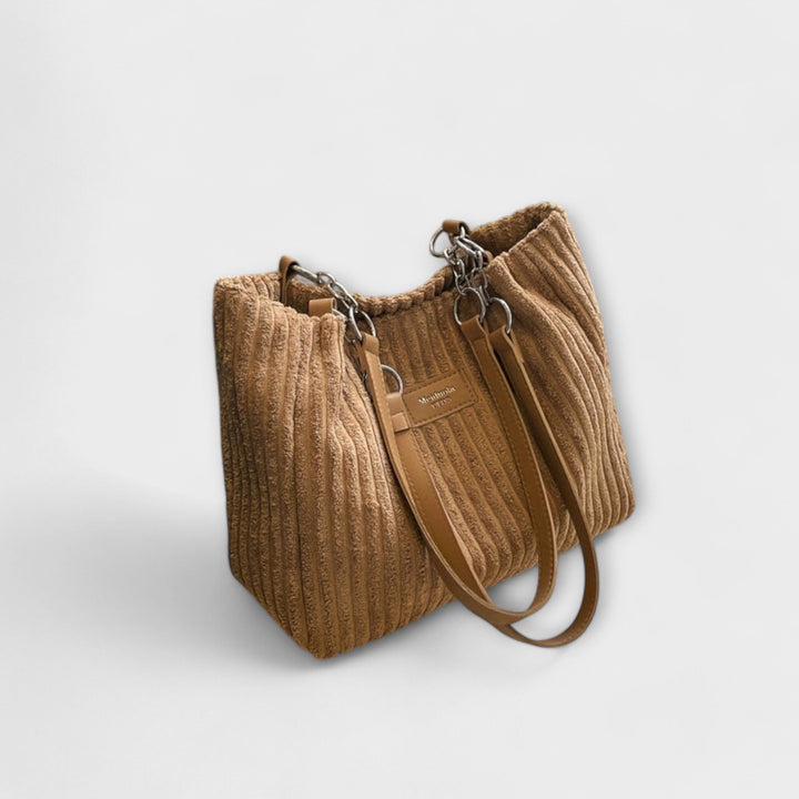Solaza – Soft Corduroy Shoulder Bag