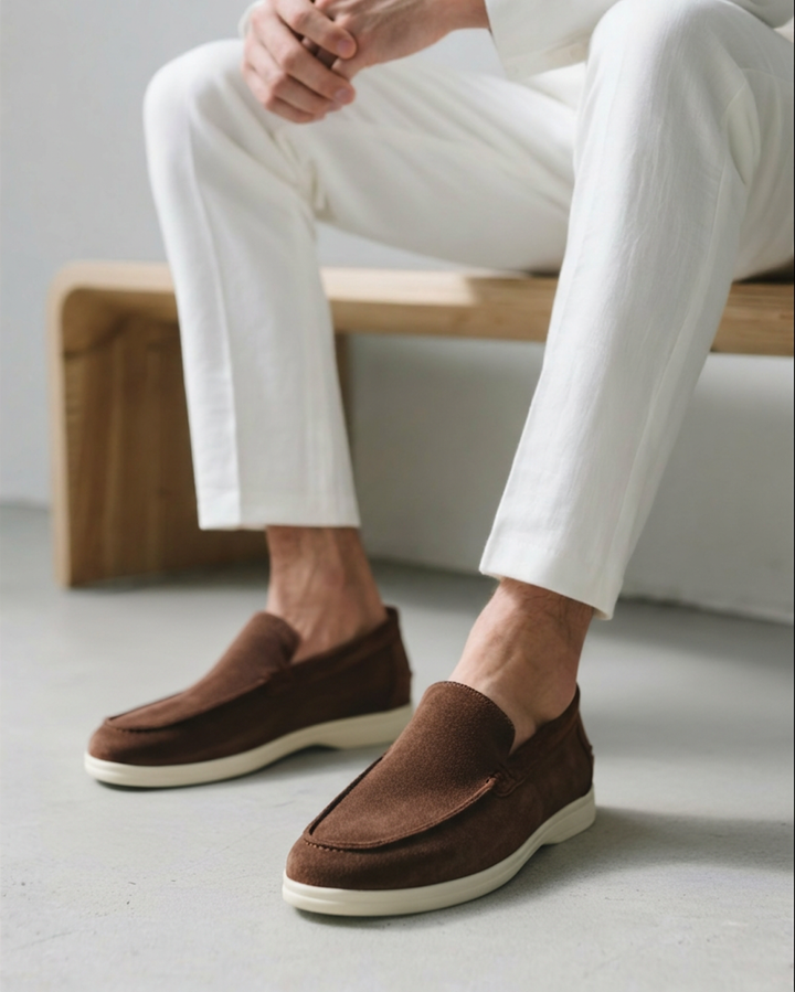 Matteo | Men’s Suede-Look Slip-On Loafers
