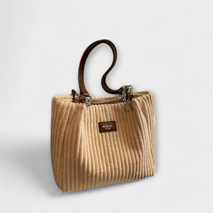 Solaza – Soft Corduroy Shoulder Bag