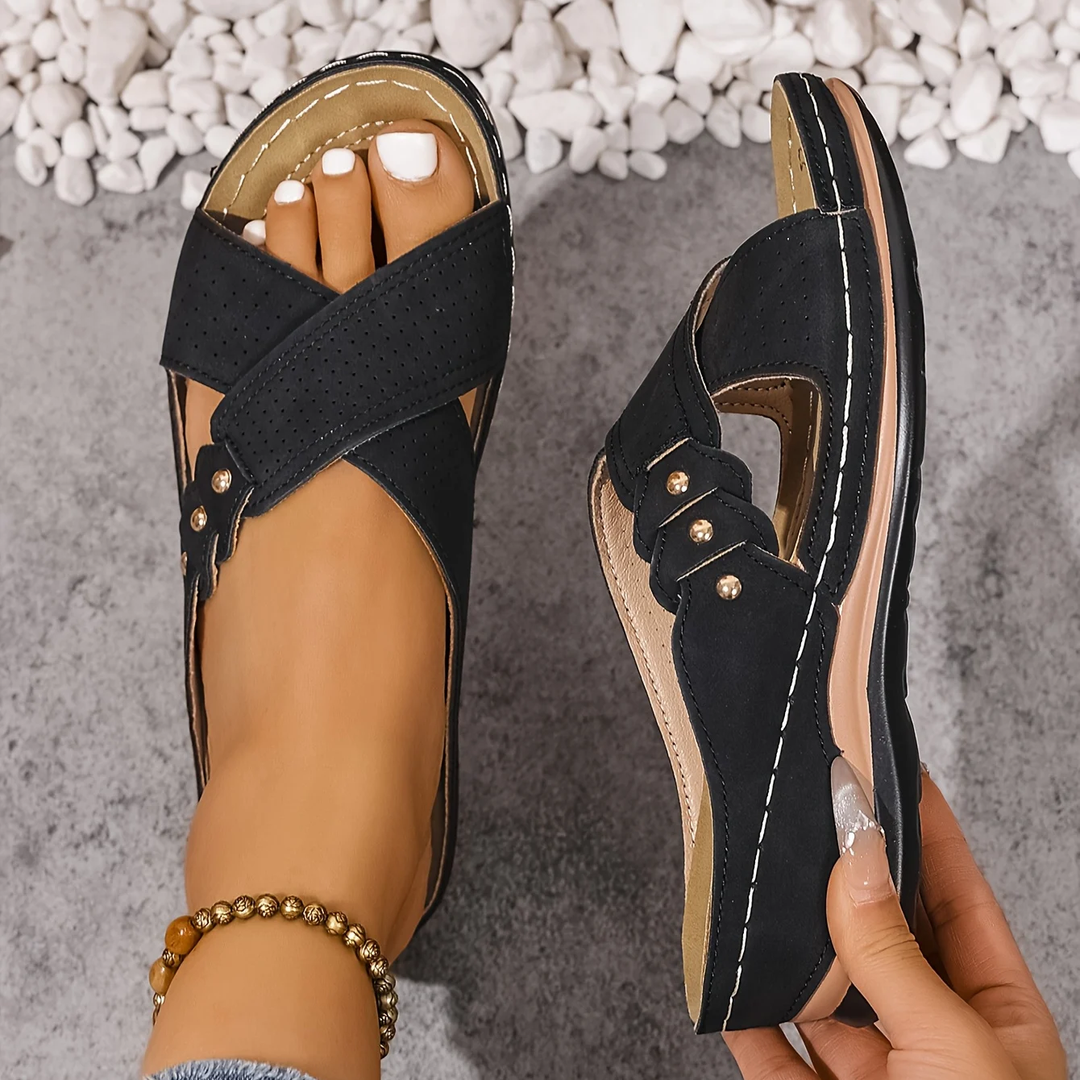 Noelle | Lightweight Wedge Sandals