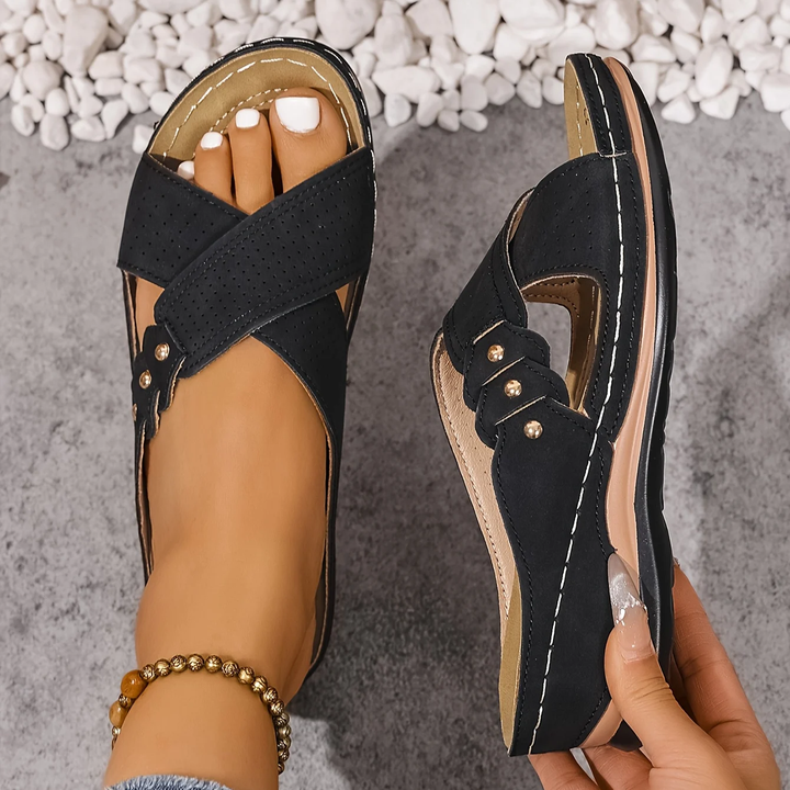 Noelle | Lightweight Wedge Sandals