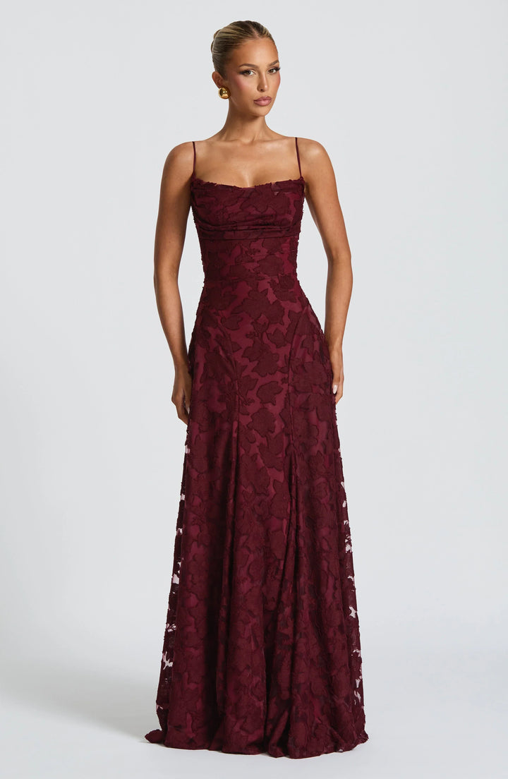 Melioraine | Elegant Flowing Maxi Dress
