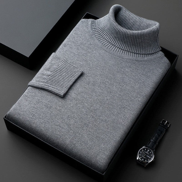 Everett | Men’s Stretch Turtleneck Jumper