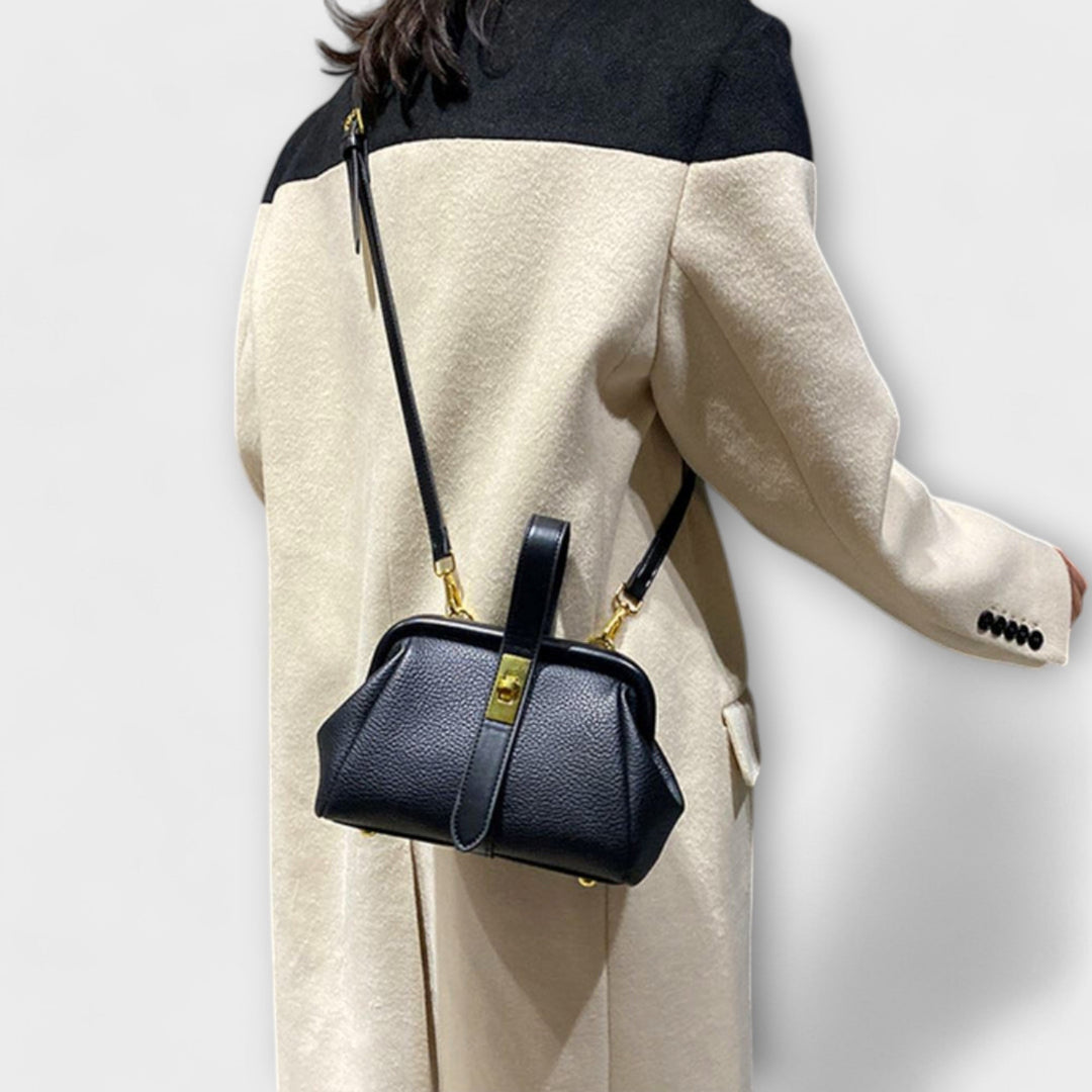 Dorsa | Women's Mini Top Handle Turn Lock Crossbody Bag