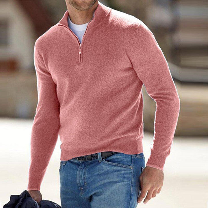 Daniel | Men's Half-Zip Knit Jumper