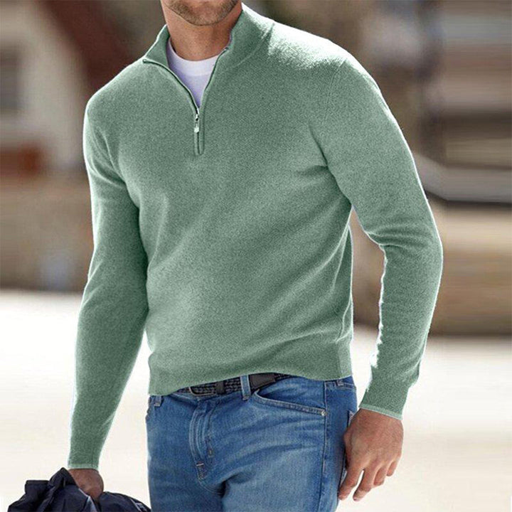 Daniel | Men's Half-Zip Knit Jumper