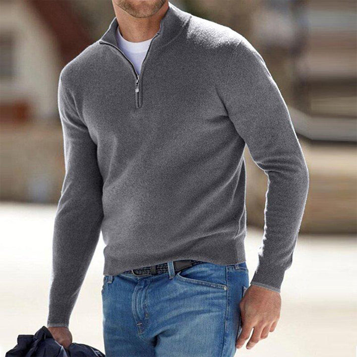 Daniel | Men's Half-Zip Knit Jumper