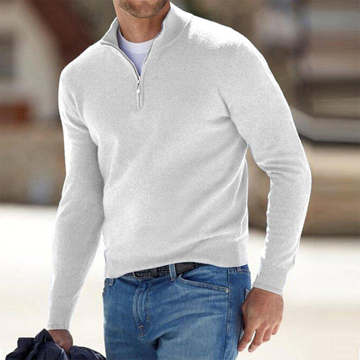 Daniel | Men's Half-Zip Knit Jumper