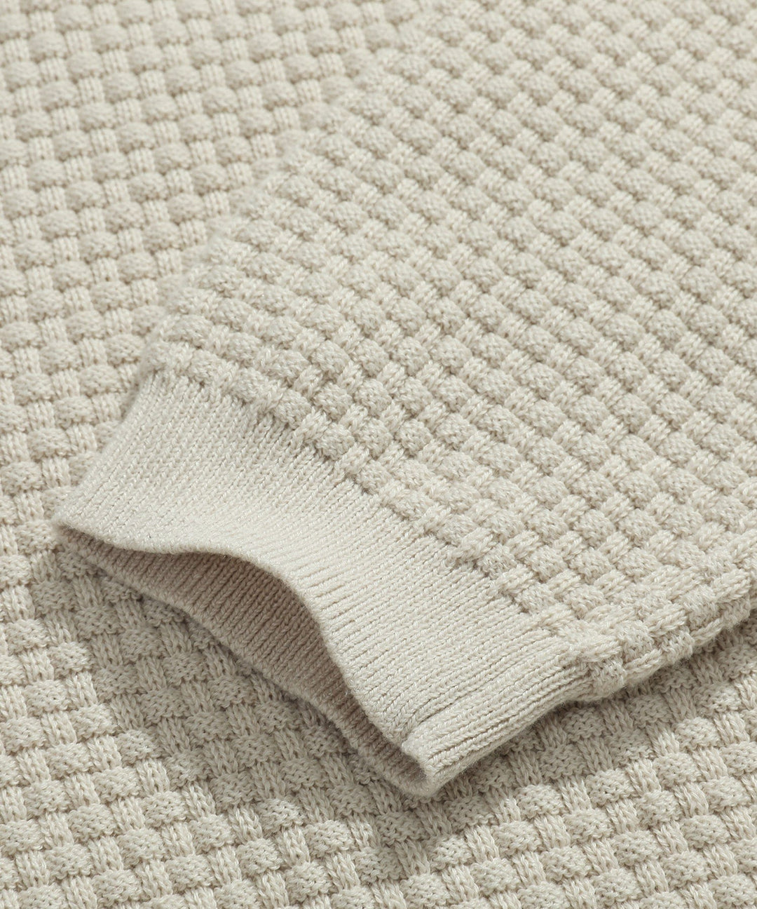 Alaric | Men’s Textured Long-Sleeve Polo Shirt