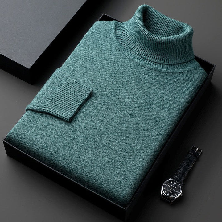 Everett | Men’s Stretch Turtleneck Jumper