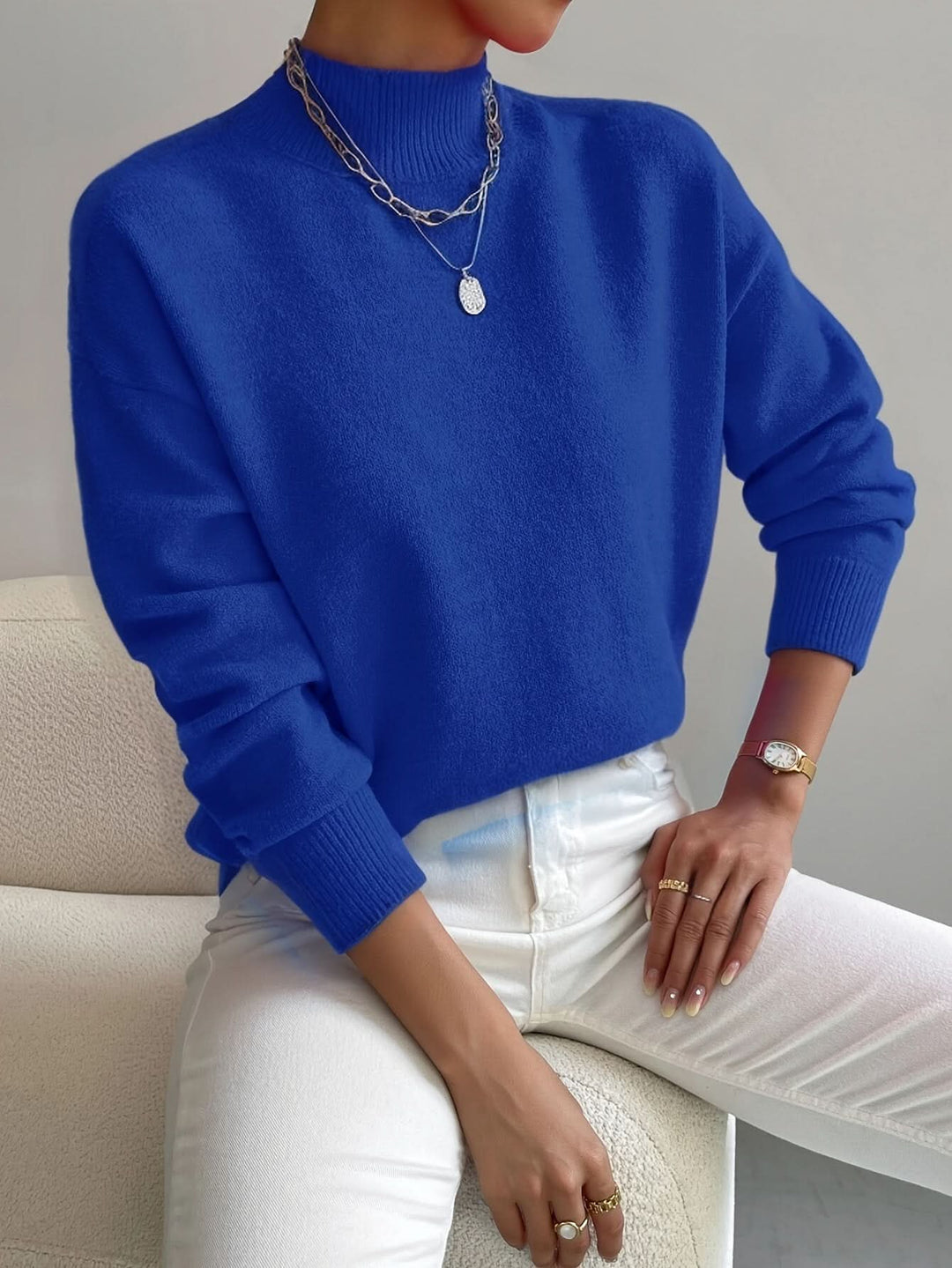 Odette | Classic Roll-Neck Jumper