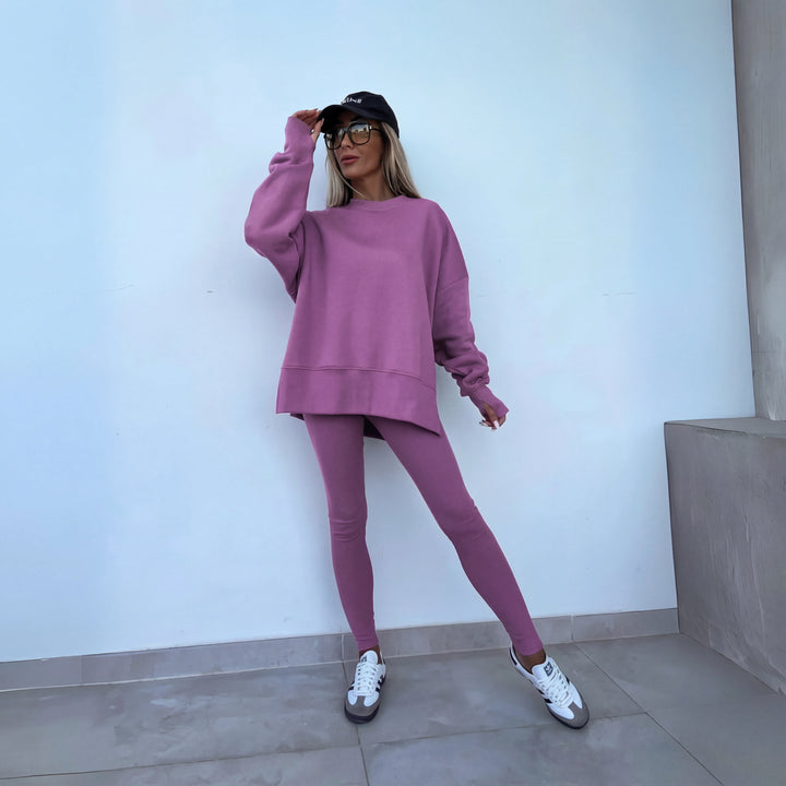 Nerina | Relaxed Sweatshirt & Trouser Set