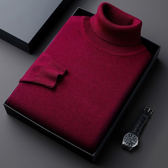 Everett | Men’s Stretch Turtleneck Jumper
