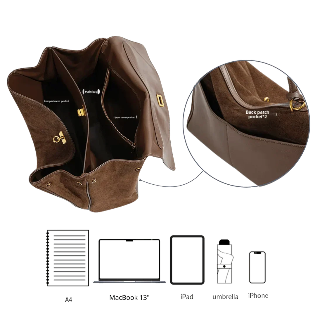 Ines | Women's Structured Shoulder Bag