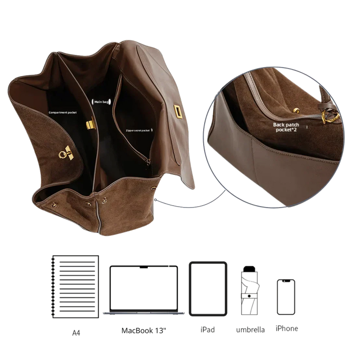 Ines | Women's Structured Shoulder Bag