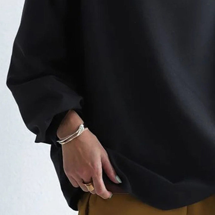 Saskia | Women's Mock Neck Long Sleeve Top