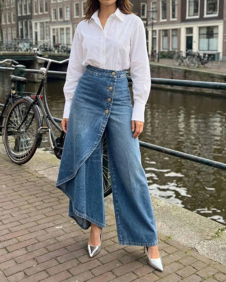 Jessa | Women's Wide Leg Wrap Pants