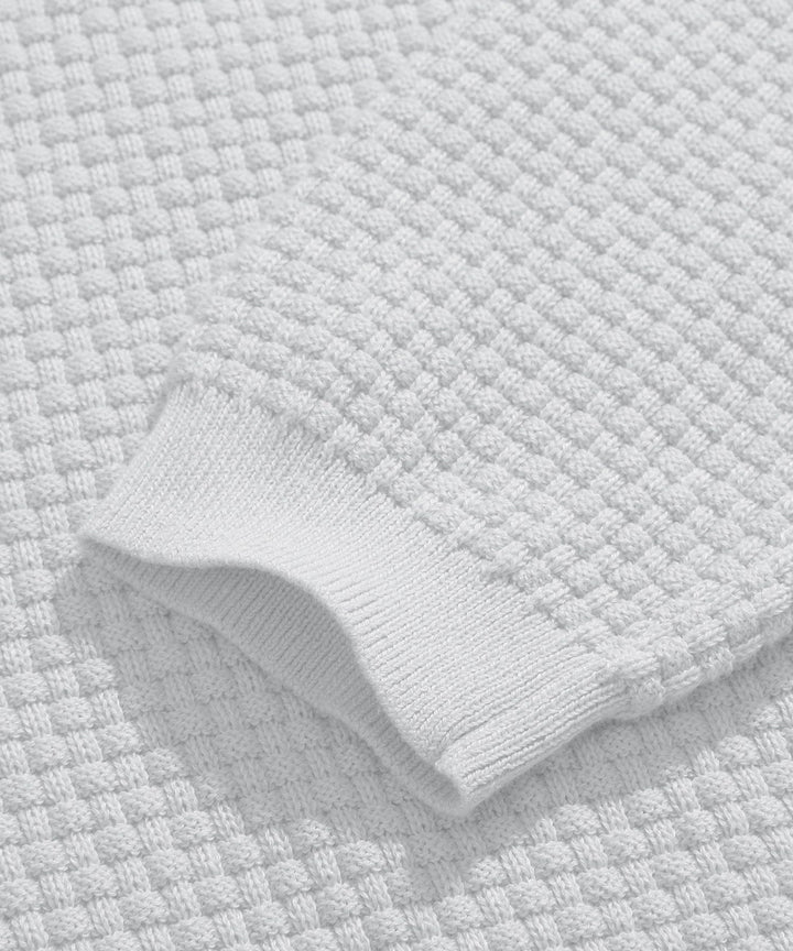 Alaric | Men’s Textured Long-Sleeve Polo Shirt