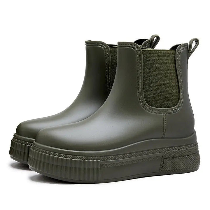 Tamsin | Women’s Platform Chelsea Rain Boots