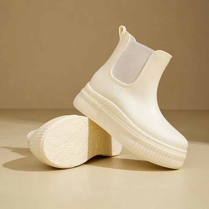 Tamsin | Women’s Platform Chelsea Rain Boots